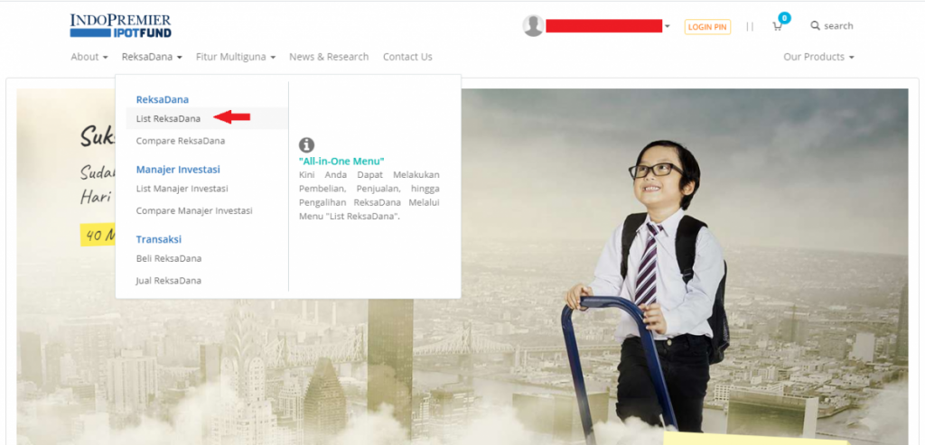 cara membeli reksadana syariah di Ipotfund
