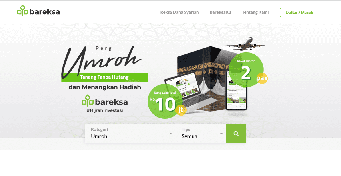 tabungan umroh bareksa
